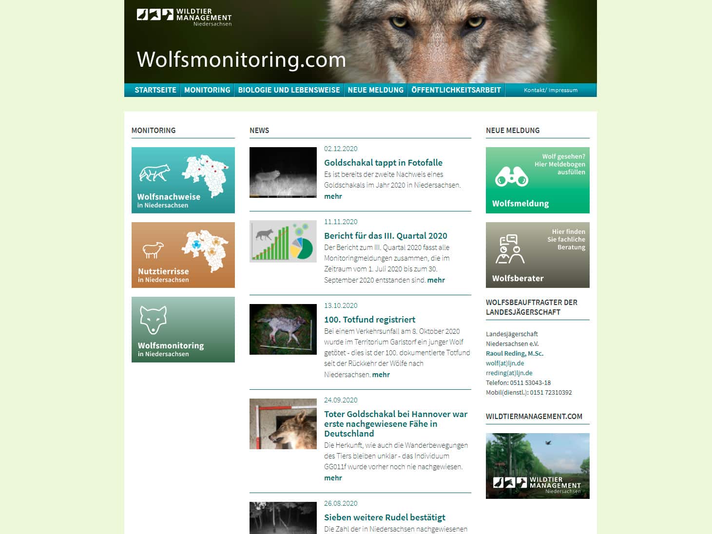 Wolfsmonitoring